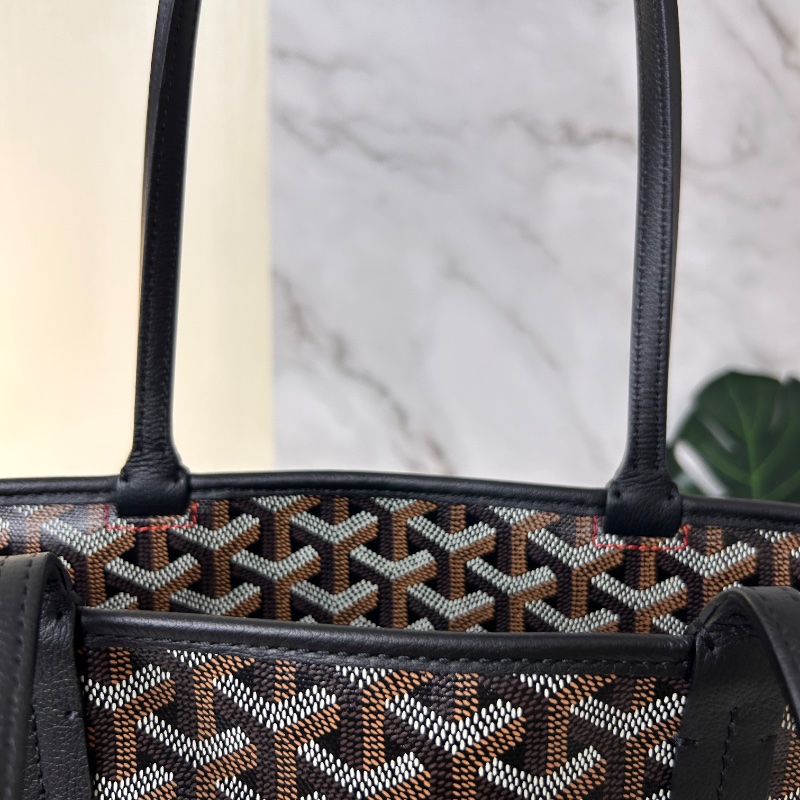 Goyard Artois 黑色老花拉鍊托特包 2022年-32