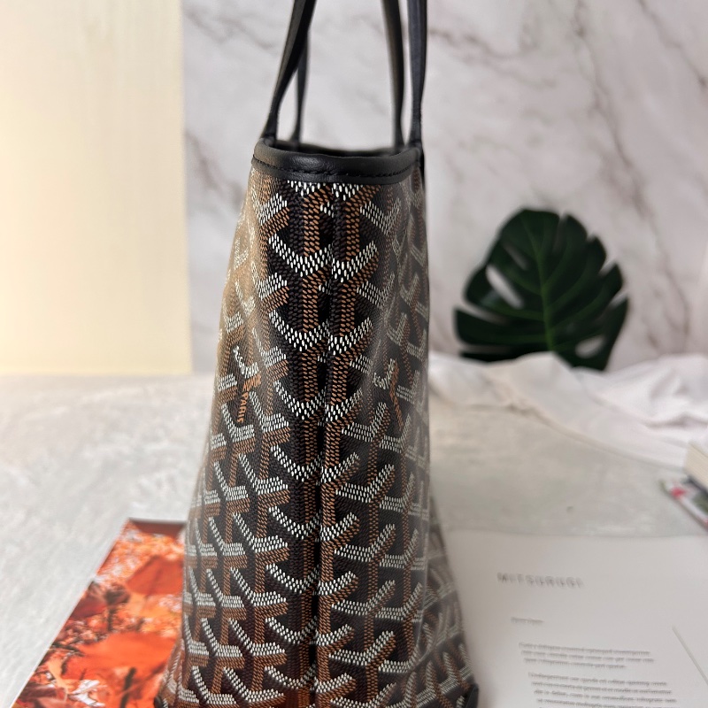 Goyard Artois 黑色老花拉鍊托特包 2022年-33