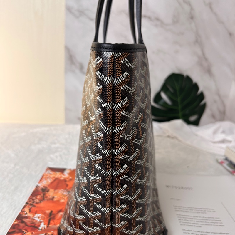 Goyard Artois 黑色老花拉鍊托特包 2022年-34