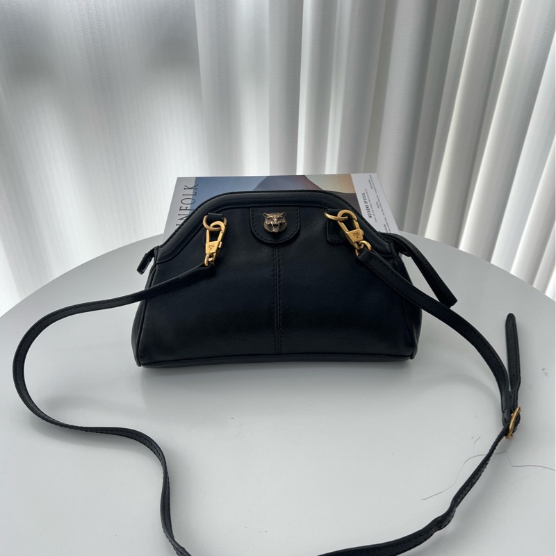 GUCCI古馳,rebelle黑色雙麵包-1