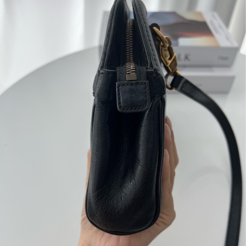 GUCCI古馳,rebelle黑色雙麵包-3