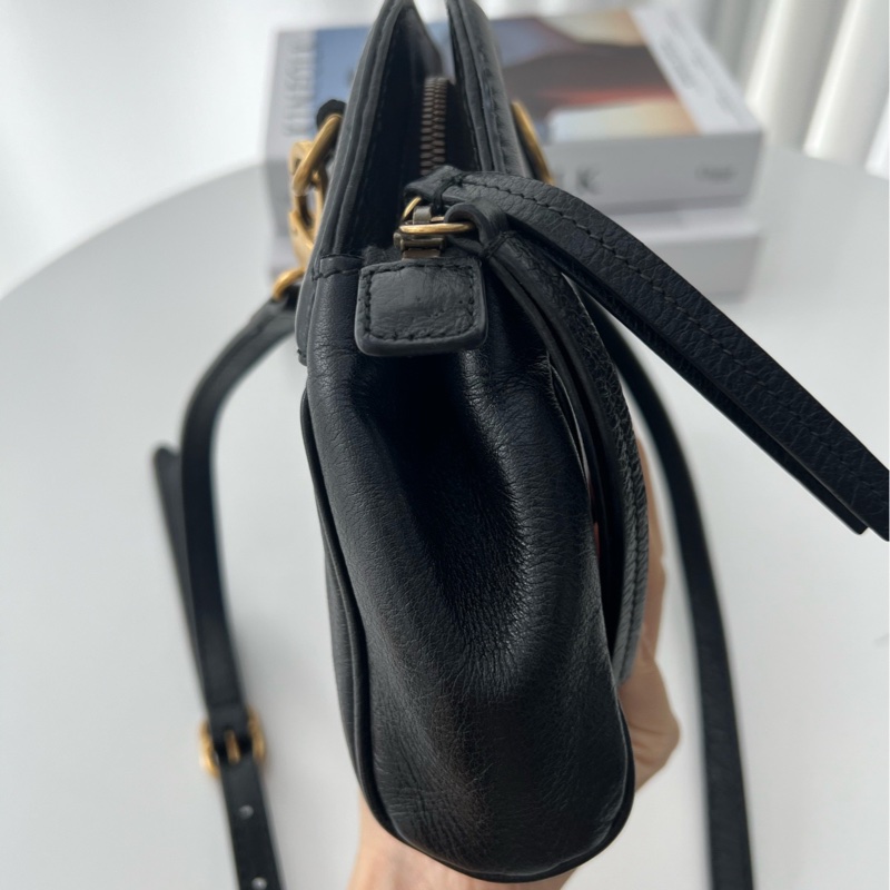 GUCCI古馳,rebelle黑色雙麵包-4