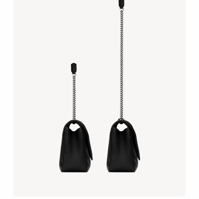 Saint Laurent 女士 loulou中號絎縫小羊皮單肩包均碼碼中號、29cm*8cm*17cm-2
