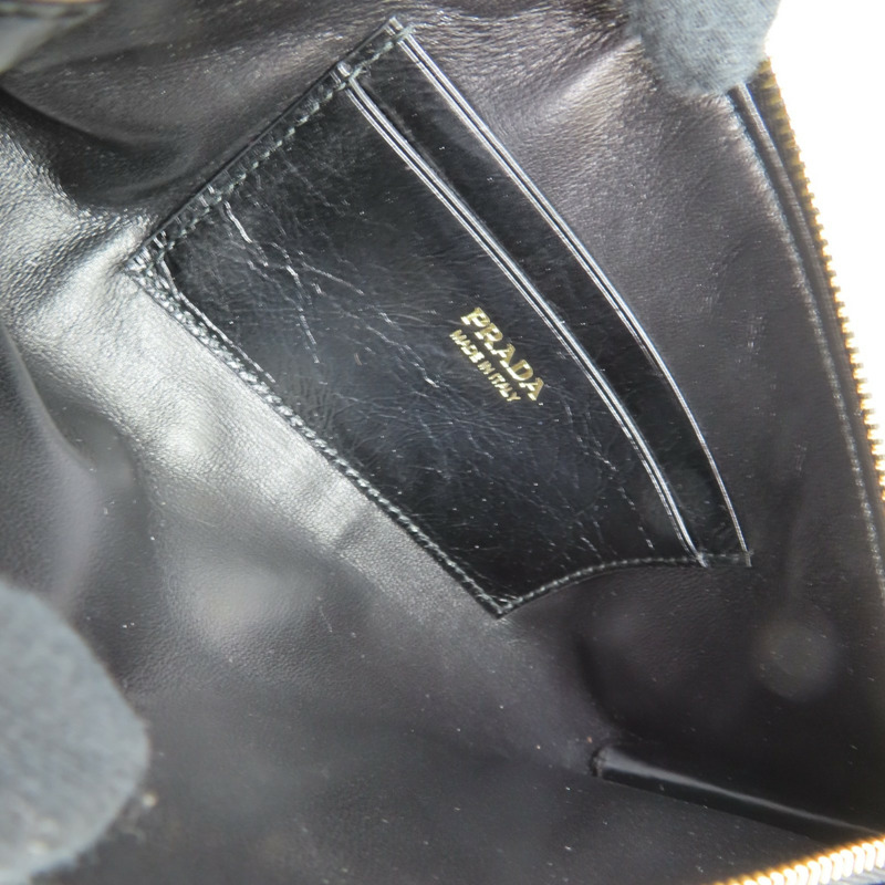 黑色 牛皮 Pouch 拉鍊長夾 1MB051【PRADA普拉達】 1MB051-4