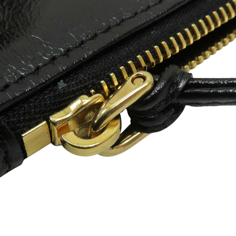 黑色 牛皮 Pouch 拉鍊長夾 1MB051【PRADA普拉達】 1MB051-11