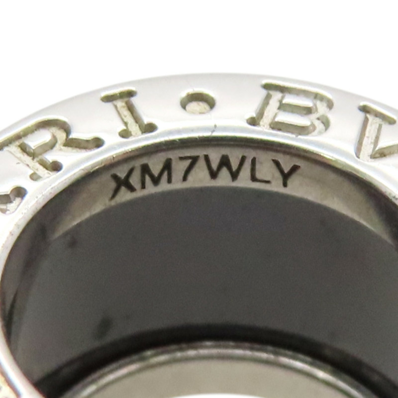 925純銀 黑色陶瓷 Save the Children 項鏈【BVLGARI 寶格麗】 349634-4