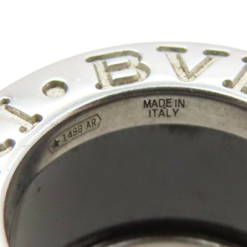 925純銀 黑色陶瓷 Save the Children 項鏈【BVLGARI 寶格麗】 349634-6