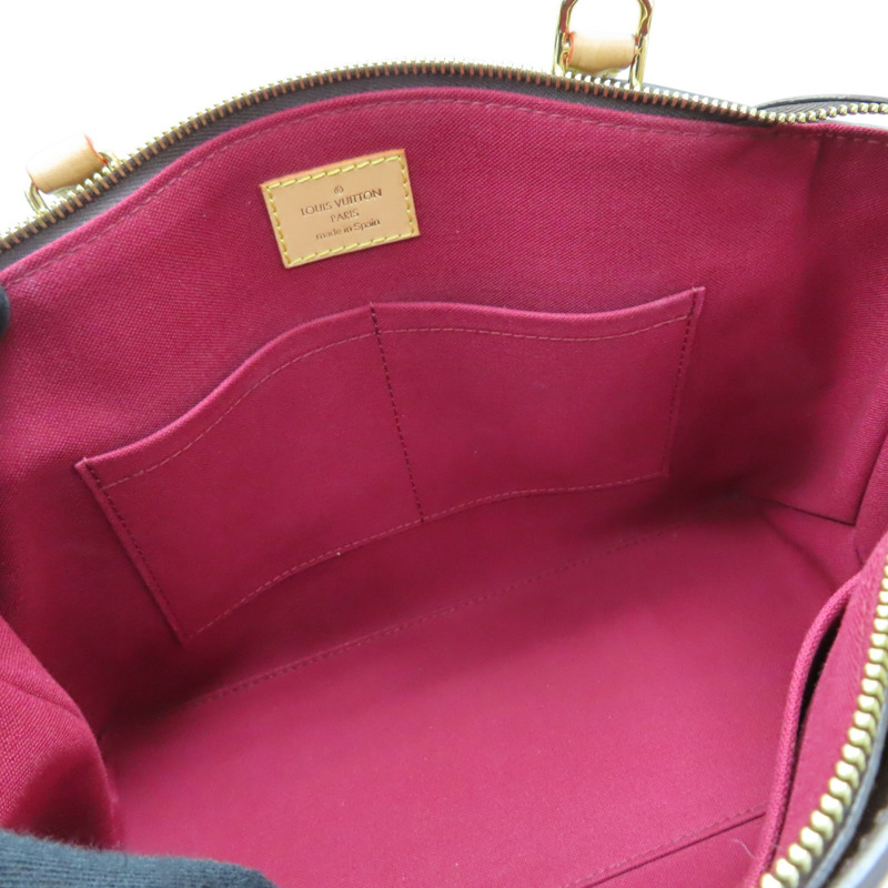 棕色 原花 PVC帆布 Grand Palais 两用包 無鎖頭【LOUIS VUITTON LV 路易威登】 M45898-4