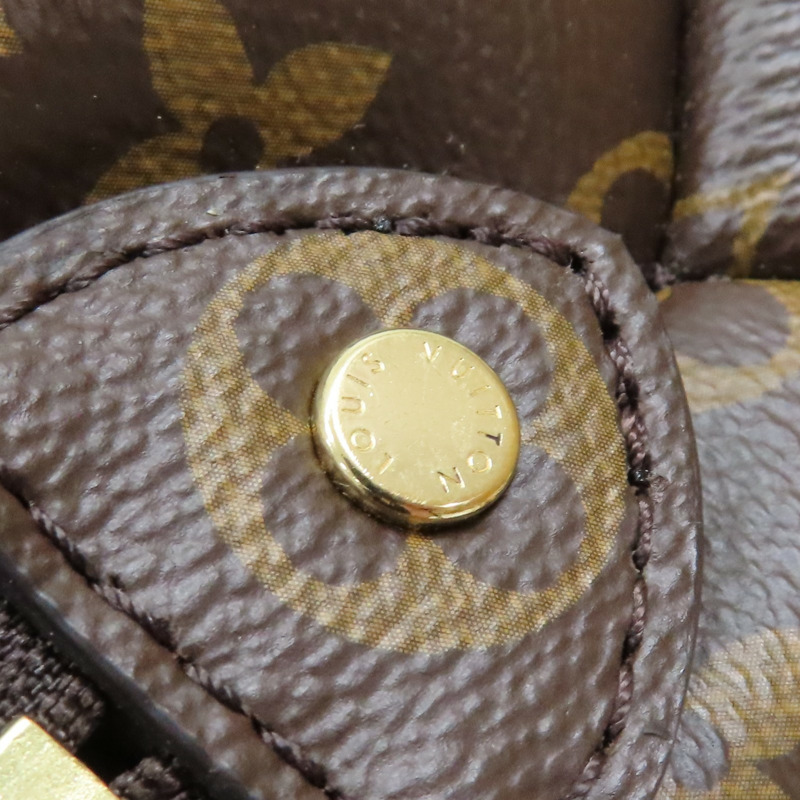 棕色 原花 PVC帆布 Grand Palais 两用包 無鎖頭【LOUIS VUITTON LV 路易威登】 M45898-15