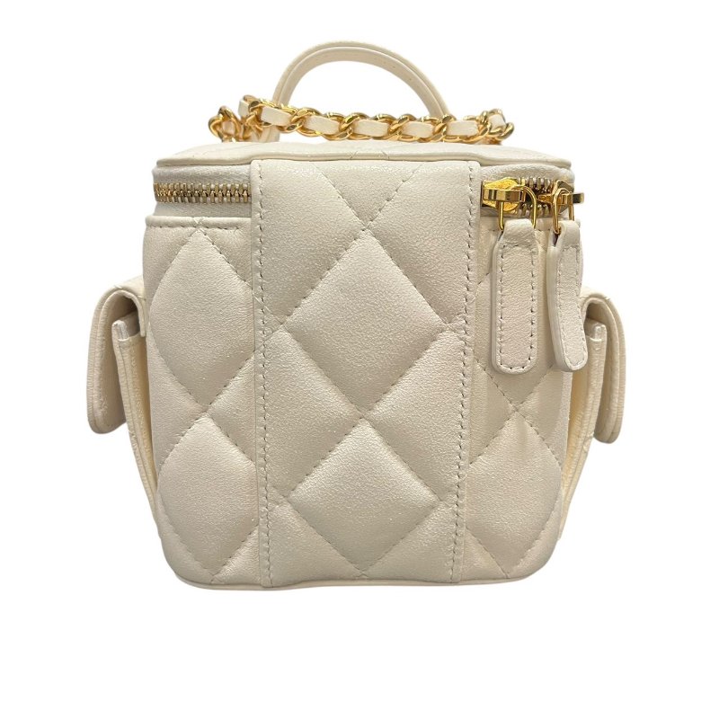 【美收精品】CHANEL白色肩背包 5-236-2