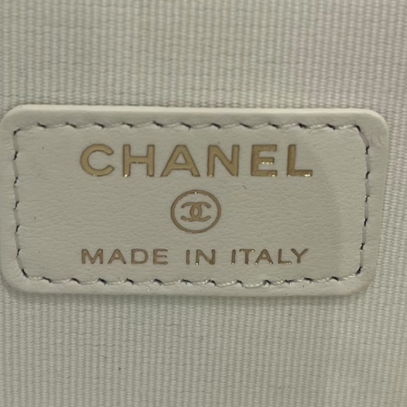 【美收精品】CHANEL白色肩背包 5-236-9