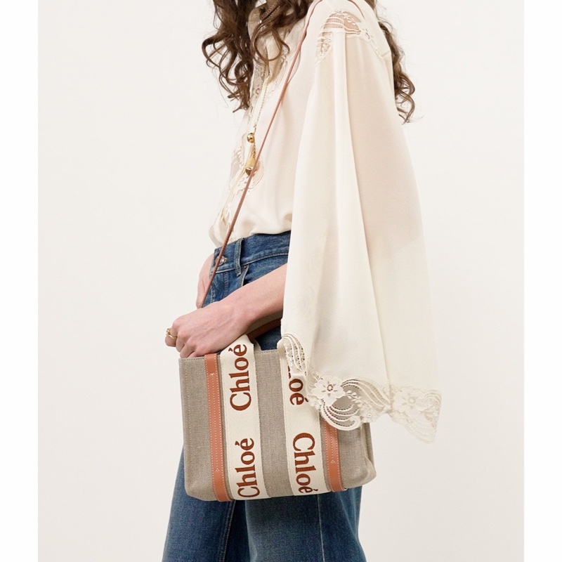 Chloe 女士 小號雙手柄單肩包均碼碼26.5cm*8cm*20cm-2