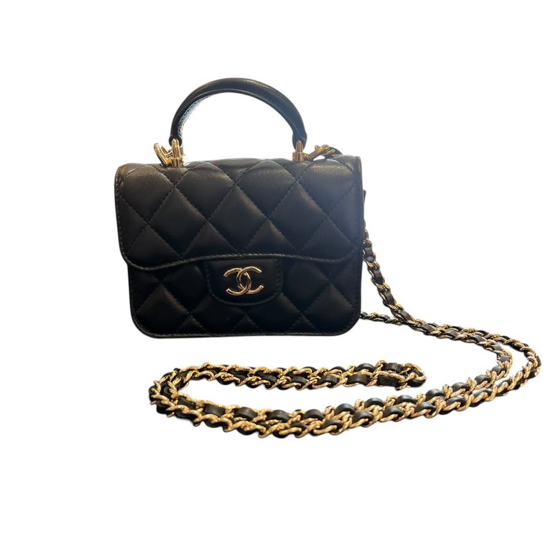 【美收精品】CHANEL黑色肩背包 5-239-0