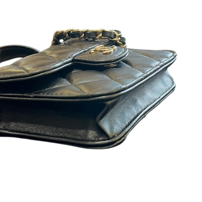 【美收精品】CHANEL黑色肩背包 5-239-5