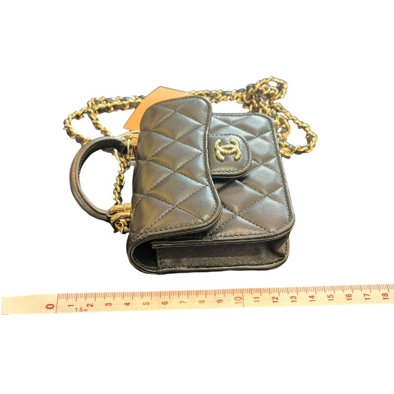 【美收精品】CHANEL黑色肩背包 5-239-15