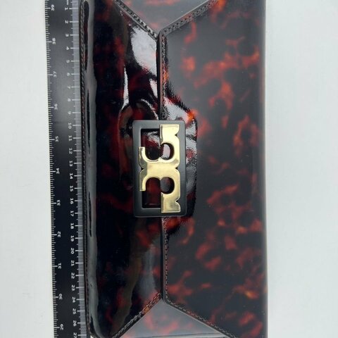 Tory Burch Gigi 漆皮手拿包