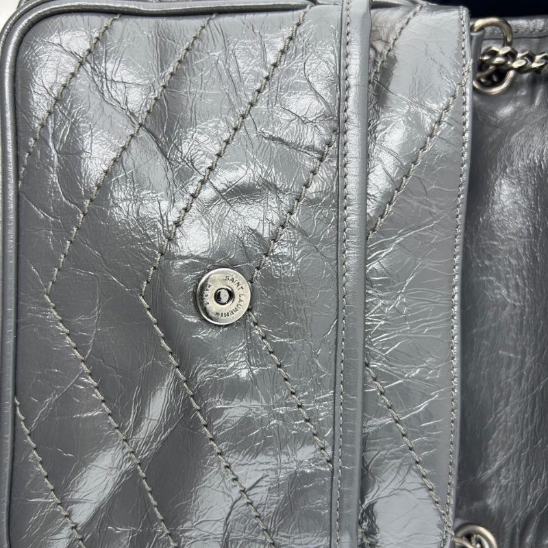 Saint Laurent Niki 附提把迷你鍊條包-5