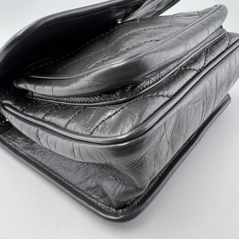 Saint Laurent Niki 附提把迷你鍊條包-10