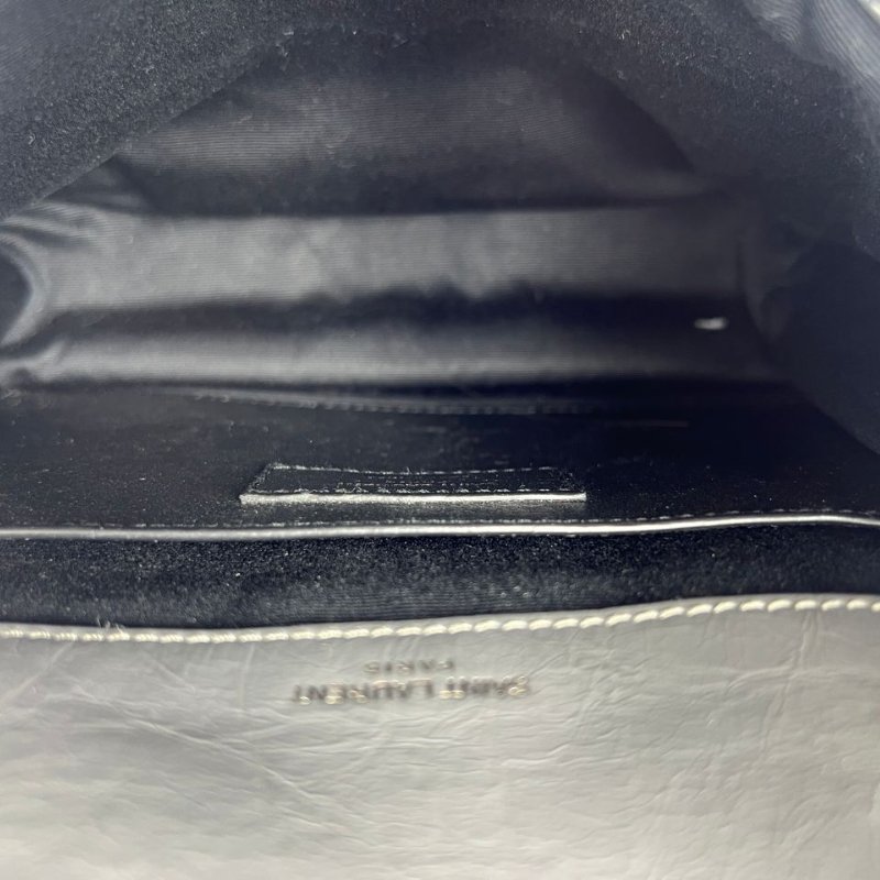 Saint Laurent Niki 附提把迷你鍊條包-14