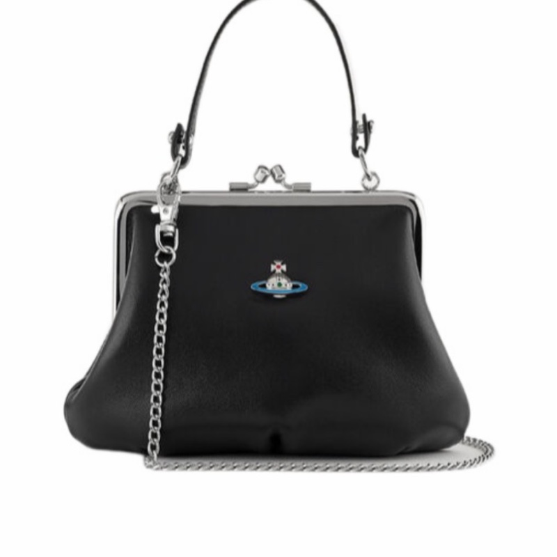 Vivienne Westwood 女士 徽標斜跨包均碼碼24cm*5cm*17cm-2