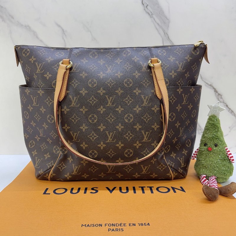 LV Totally GM大款老花帆布天心包-0