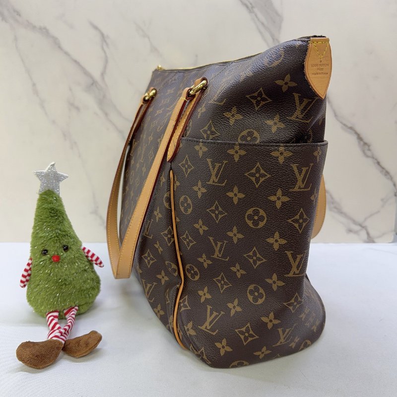 LV Totally GM大款老花帆布天心包-2