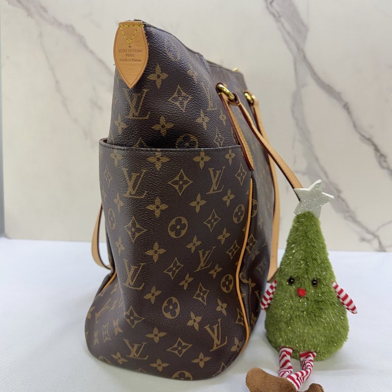 LV Totally GM大款老花帆布天心包-3