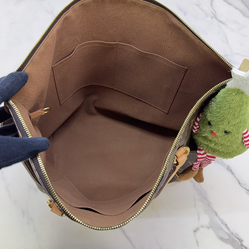 LV Totally GM大款老花帆布天心包-4