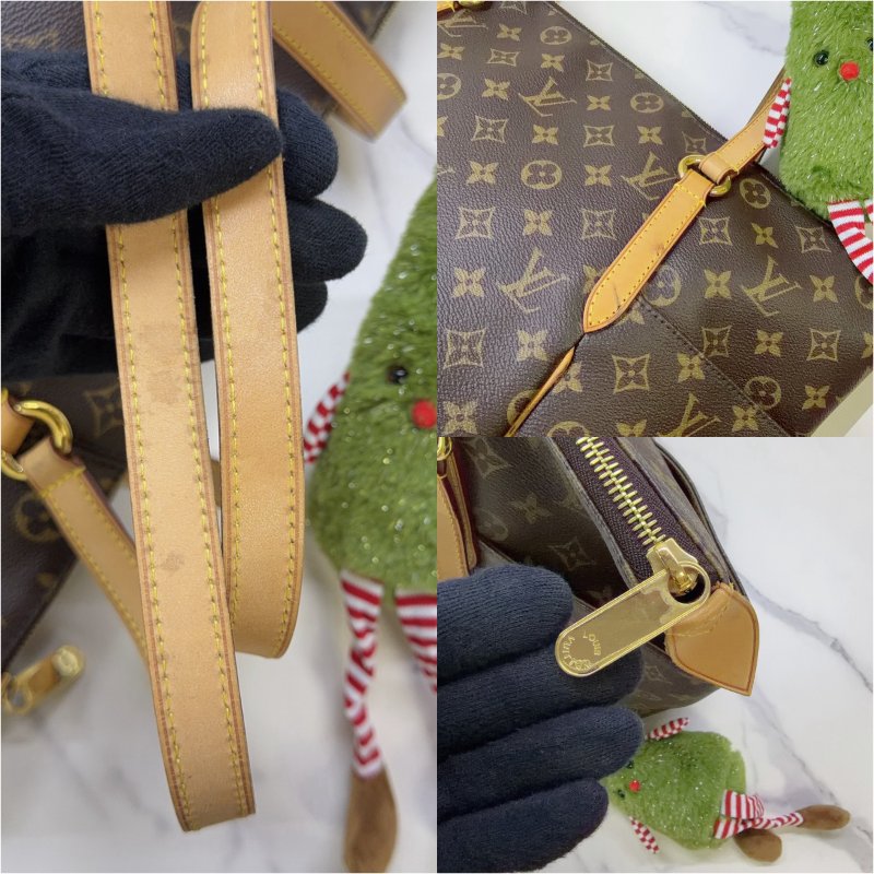 LV Totally GM大款老花帆布天心包-5