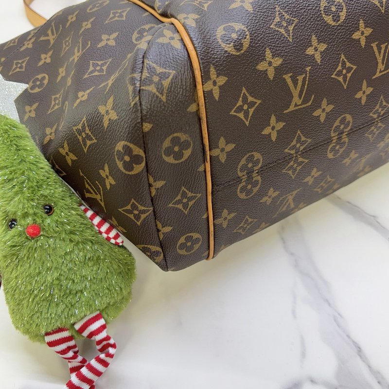 LV Totally GM大款老花帆布天心包-9