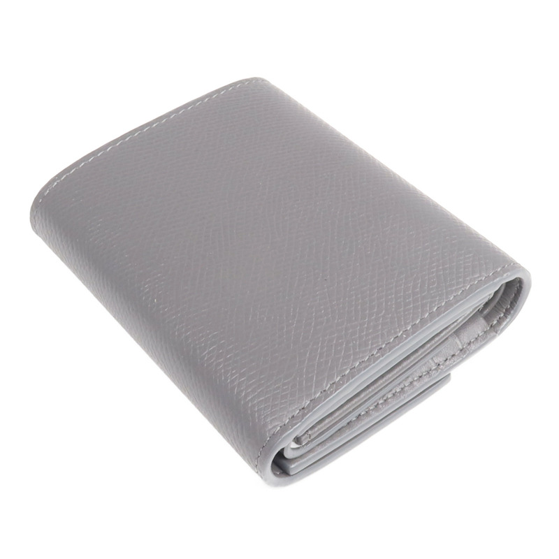 CELINE 牛皮皮革Tri-Fold Wallet金扣錢包-4