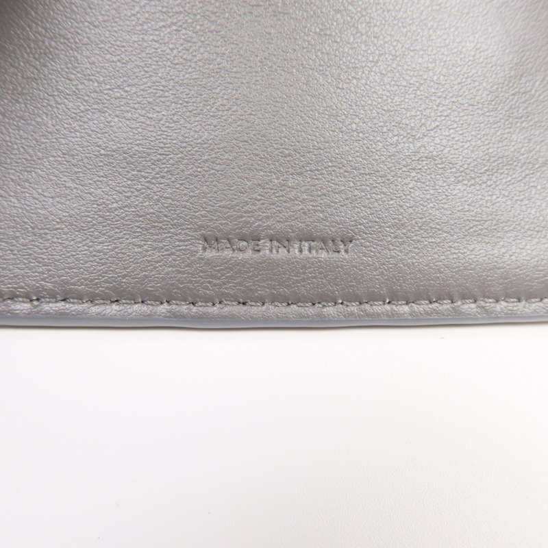 CELINE 牛皮皮革Tri-Fold Wallet金扣錢包-8