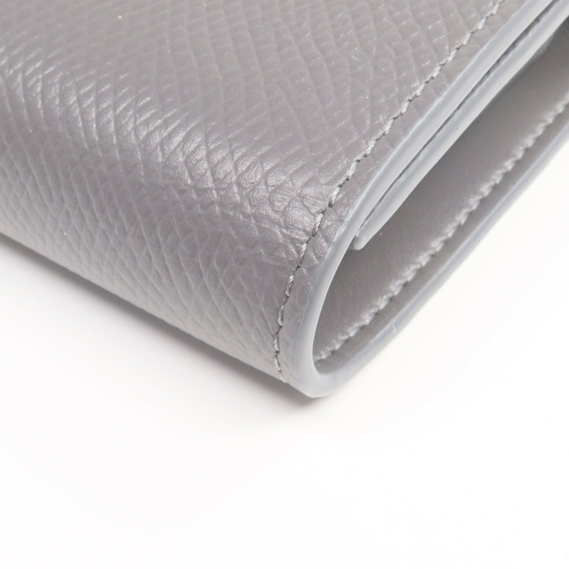 CELINE 牛皮皮革Tri-Fold Wallet金扣錢包-13