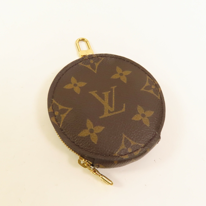 LOUIS VUITTON Monogram Multi Pochette Accessoires金扣手挽肩背兩用袋棕色-6