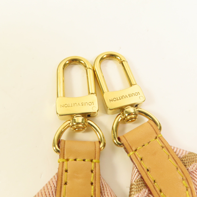 LOUIS VUITTON Monogram Multi Pochette Accessoires金扣手挽肩背兩用袋棕色-7