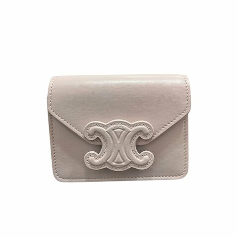 【美收精品】CELINE粉紅色肩背包 5-235