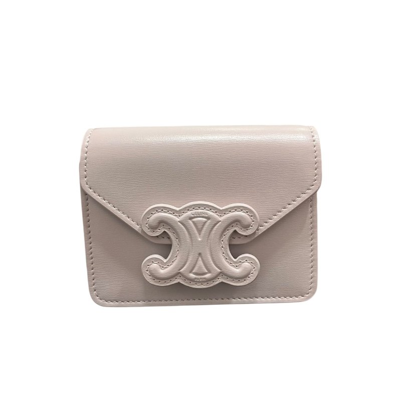 【美收精品】CELINE粉紅色肩背包 5-235-0