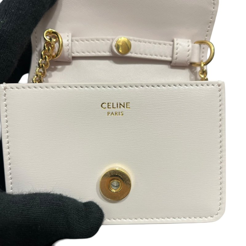 【美收精品】CELINE粉紅色肩背包 5-235-10