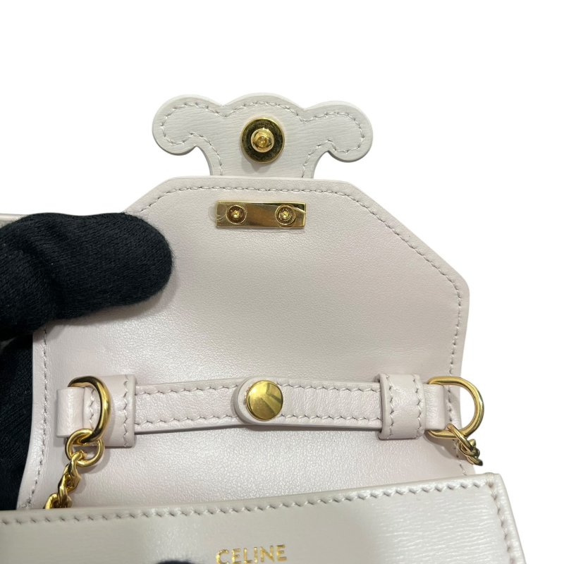 【美收精品】CELINE粉紅色肩背包 5-235-12