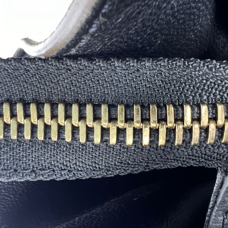 Celine Luggage 帆布拼皮笑臉包-16