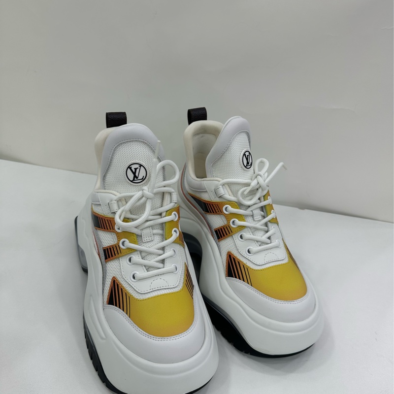 lv路易威登 Archlight女厚底2.0運動鞋 招財拼色細節 休閒鞋 老爸鞋 增高 尺寸36.5-1