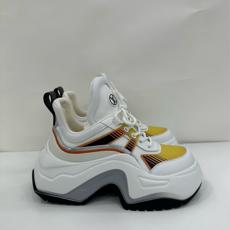 lv路易威登 Archlight女厚底2.0運動鞋 招財拼色細節 休閒鞋 老爸鞋 增高 尺寸36.5-2