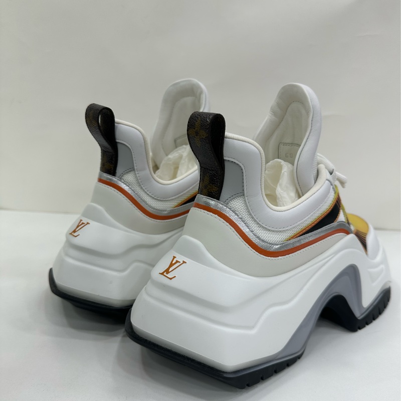 lv路易威登 Archlight女厚底2.0運動鞋 招財拼色細節 休閒鞋 老爸鞋 增高 尺寸36.5-3