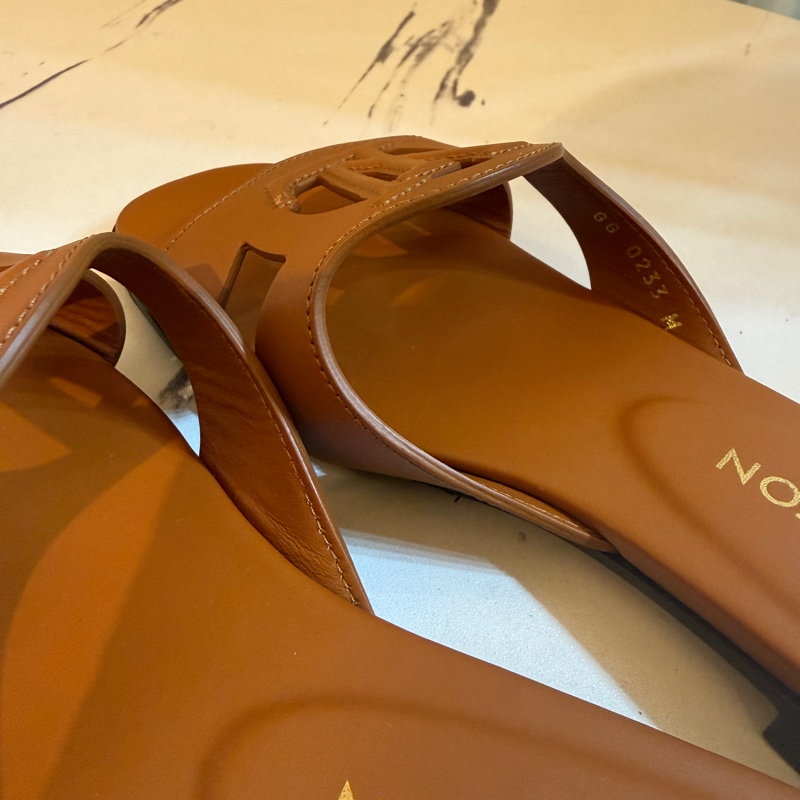 lv 焦糖色拖鞋36/37都能穿-5