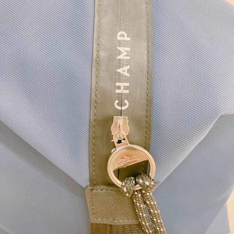 MS0624 Longchamp 瓏驤 摺疊 尼龍帆布 大號 墨水藍色 銀扣 Le Pliage Energy Top Handle Size L Eco-Nylon Ink Blue x PHW-11