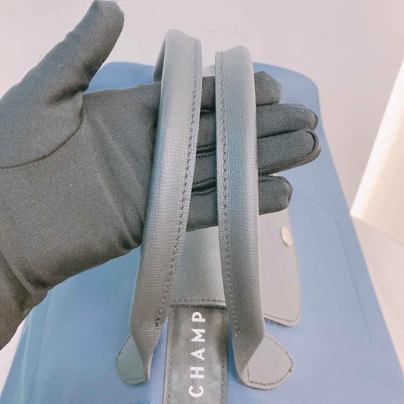 MS0624 Longchamp 瓏驤 摺疊 尼龍帆布 大號 墨水藍色 銀扣 Le Pliage Energy Top Handle Size L Eco-Nylon Ink Blue x PHW-12