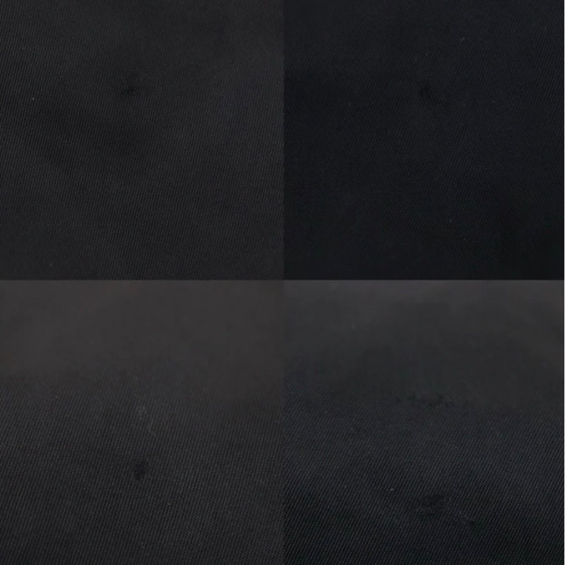 「JL精品代購」9新 Prada Hobo黑銀大號豌豆半月包-12