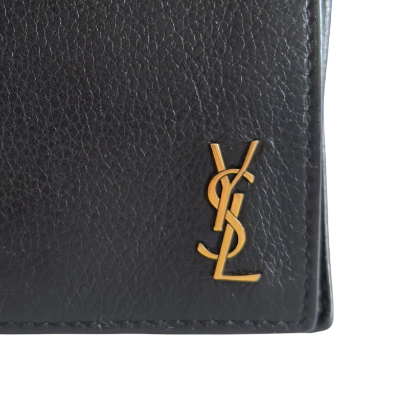SAINT LAURENT YSL Tiny Cassandre 卡片零錢包-2