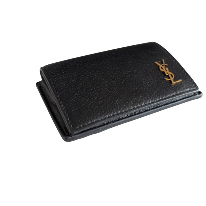 SAINT LAURENT YSL Tiny Cassandre 卡片零錢包-6