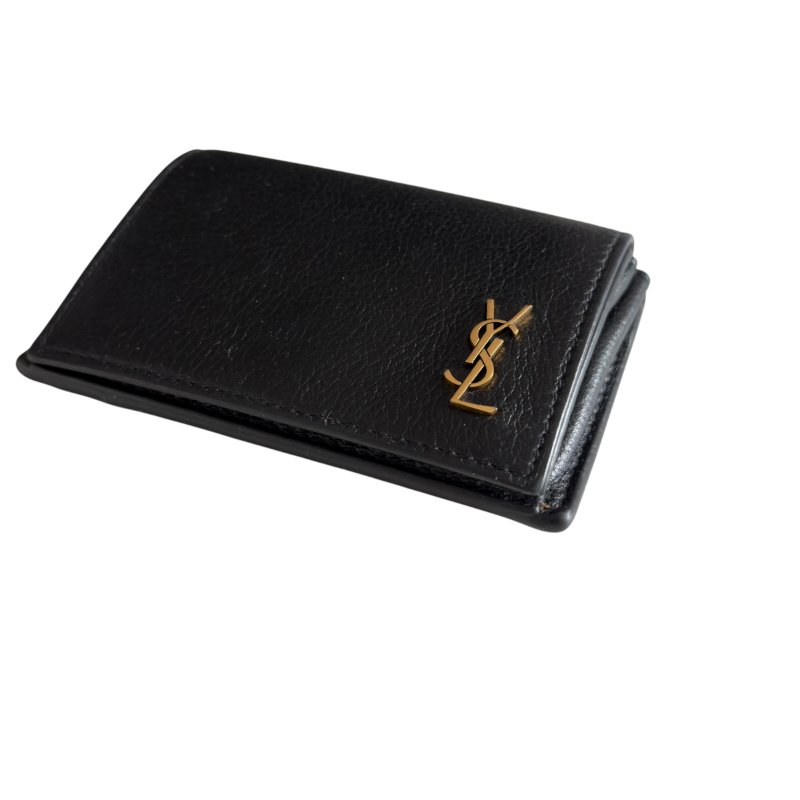 SAINT LAURENT YSL Tiny Cassandre 卡片零錢包-7